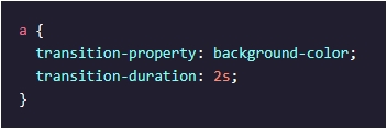 The CSS transition-property property